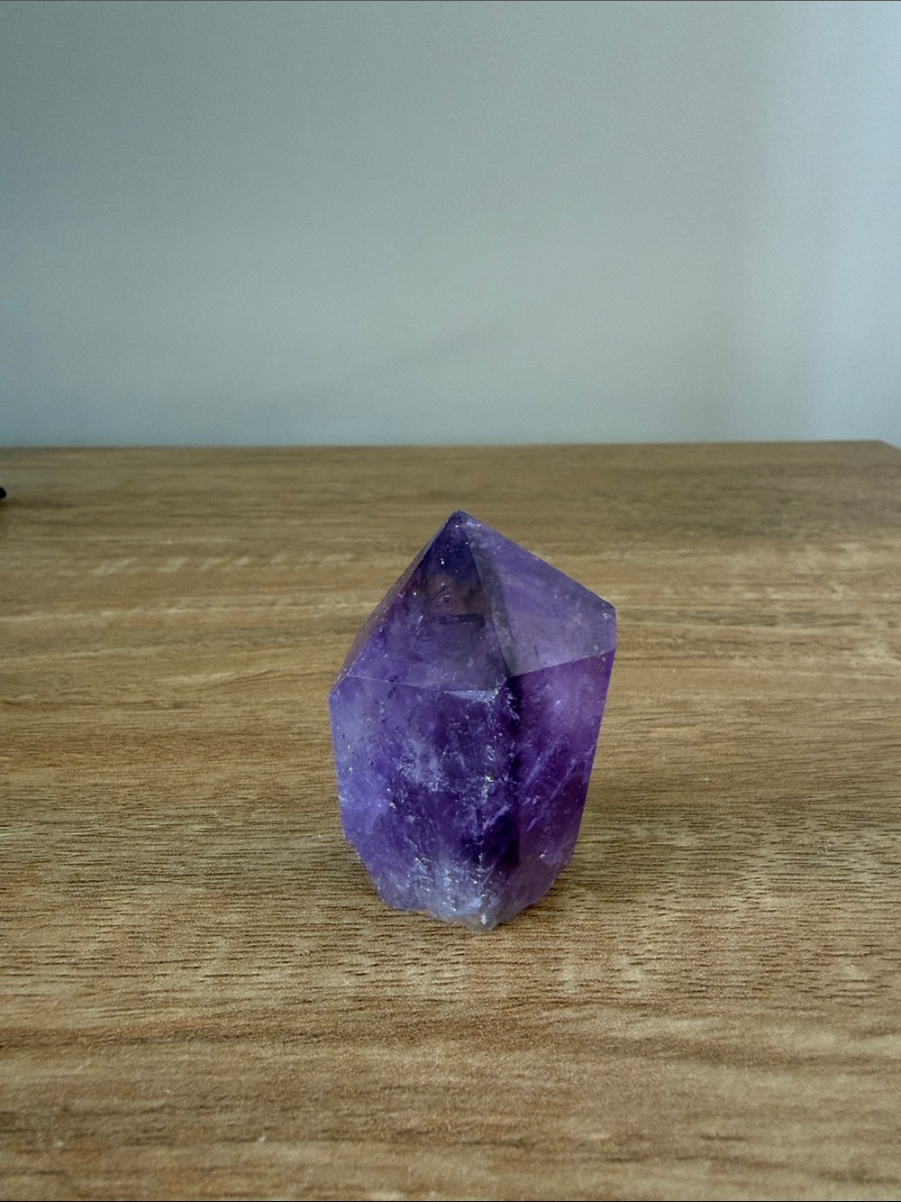 Polished Amethyst Point